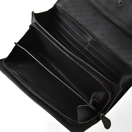 ボッテガヴェネタスーパーコピー 長財布[小銭入れ付き] /ブラック 150509 v001n 1000 - 商品画像 6