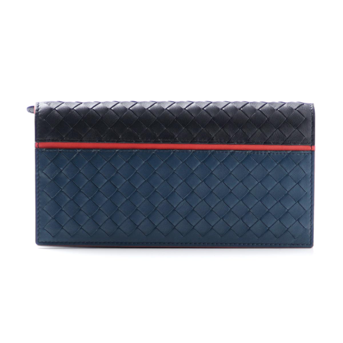 ボッテガヴェネタコピーBOTTEGA VENETA 長財布[小銭入れ付き] NAPPA ナッパ パシフィック×トルマリン×ベスビオ ブルー系 156819 vcbb1 2060 メンズ - 商品画像 3
