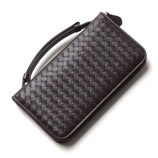 ボッテガヴェネタ/BOTTEGA VENETA/ ラウンドファスナー 長財布[小銭入れ付き]/VN /エバノ ブラウン系 169730 v4651 2040 メンズ&レディース - 商品画像 2