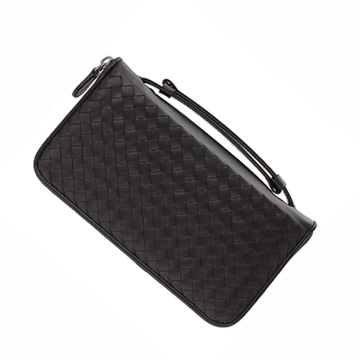 BOTTEGA VENETA ボッテガヴェネタ 長財布 オーガナイザー トラベルケース 169730 V4651 1000 イントレチャート レザー ブラック - 商品画像 6