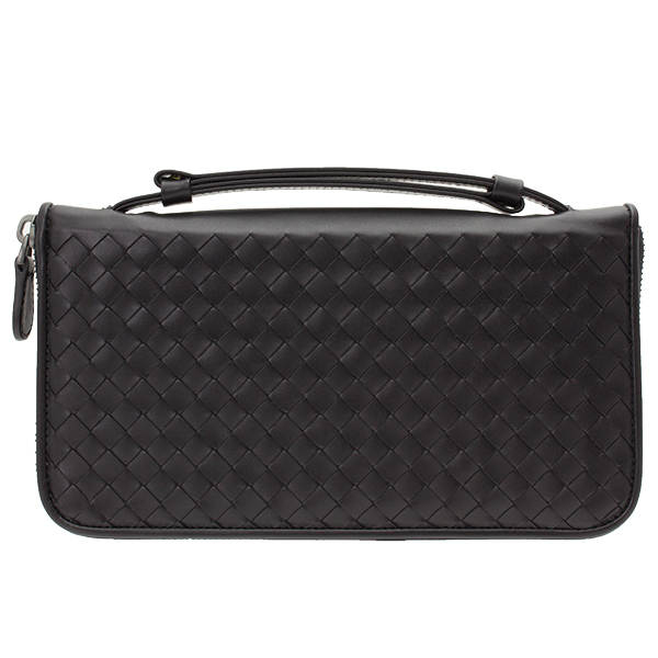 BOTTEGA VENETA ボッテガヴェネタ 長財布 オーガナイザー トラベルケース 169730 V4651 1000 イントレチャート レザー ブラック - 商品画像 3