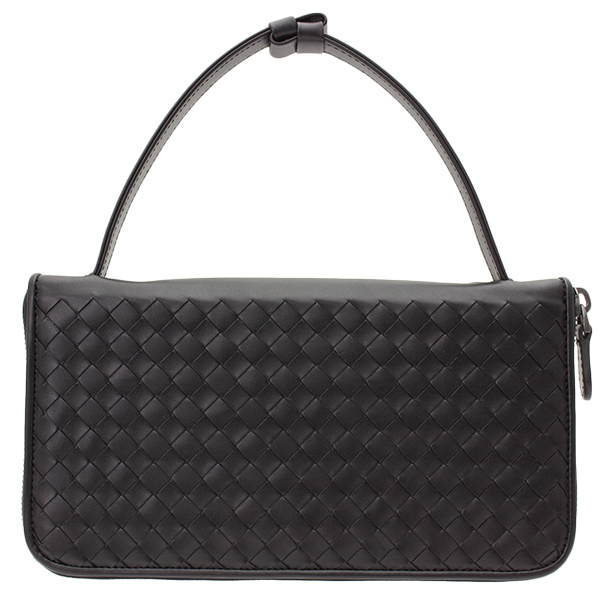 BOTTEGA VENETA ボッテガヴェネタ 長財布 オーガナイザー トラベルケース 169730 V4651 1000 イントレチャート レザー ブラック - 商品画像 7