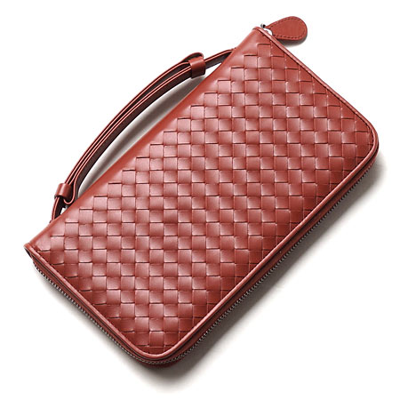 ボッテガヴェネタコピー/BOTTEGA VENETA/ ラウンドファスナー 長財布[小銭入れ付き]/VN /バーントレッド レッド系 169730 v4651 6329 メンズ&レディース - 商品画像 5