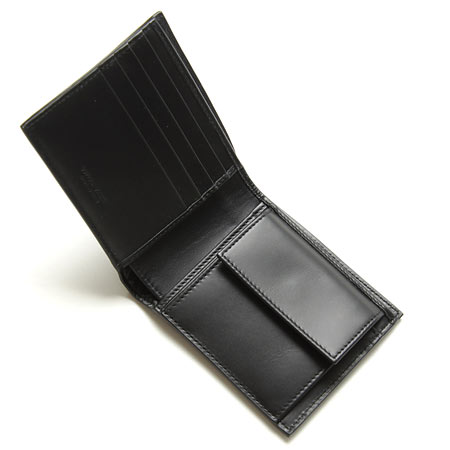ボッテガヴェネタスーパーコピー 2つ折り財布[小銭入れ付き] /ネロ 193642 v4651 1000 - 商品画像 6