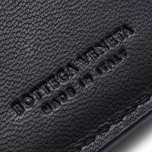 ボッテガヴェネタコピー BOTTEGA VENETA 二つ折財布 イントレチャート 【INTRECCIATO】 トルマリンブルー&ニューライトグレー 193642 VAXH1 4096 メンズ - 商品画像 4
