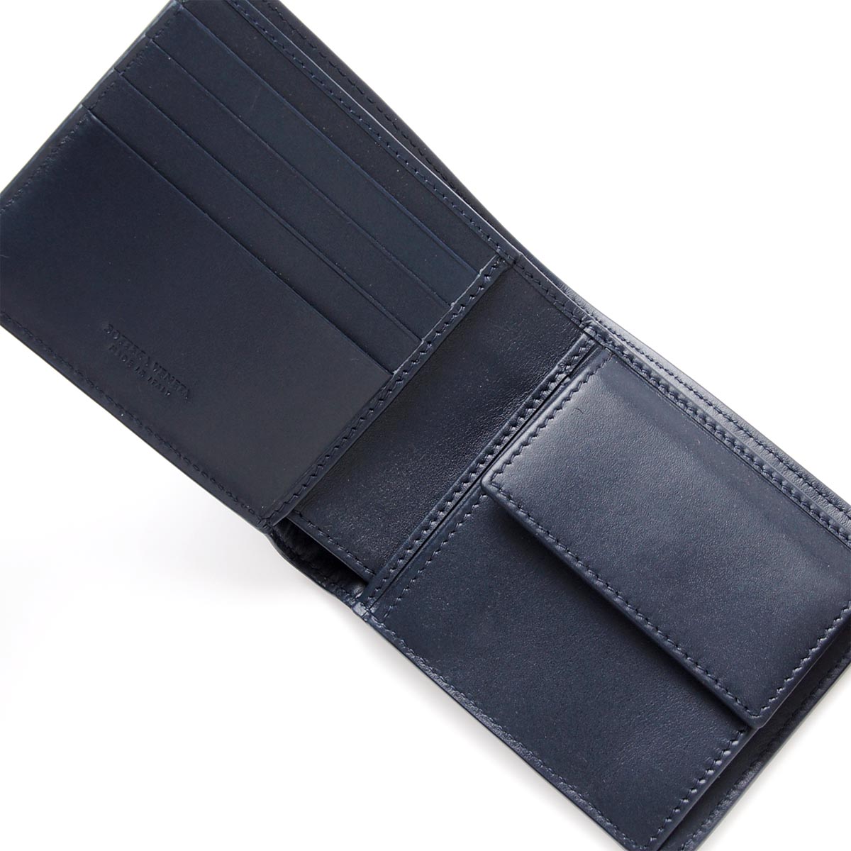 ボッテガヴェネタコピーBOTTEGA VENETA 2つ折り財布[小銭入れ付き] VN ライトトルマリン ブルー系 193642 v4651 4013 メンズ - 商品画像 6