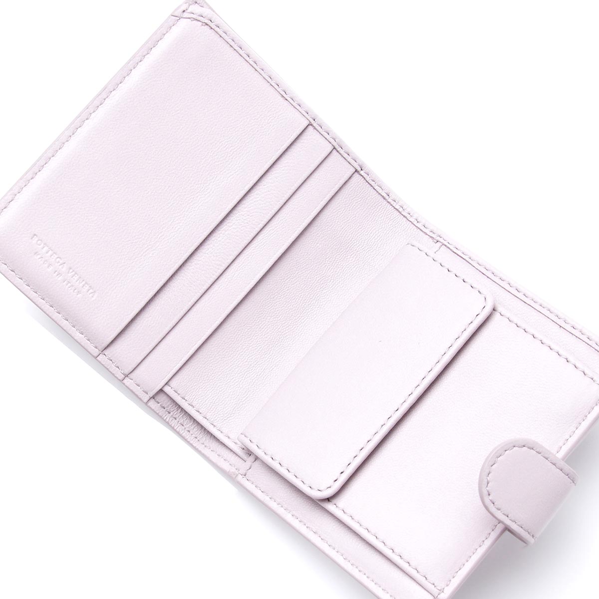 ボッテガヴェネタ/BOTTEGA VENETAコピー 2つ折り財布[小銭入れ付き] NAPPA ローズブヴァール ピンク系 338103 v001n 6920 レディース - 商品画像 4