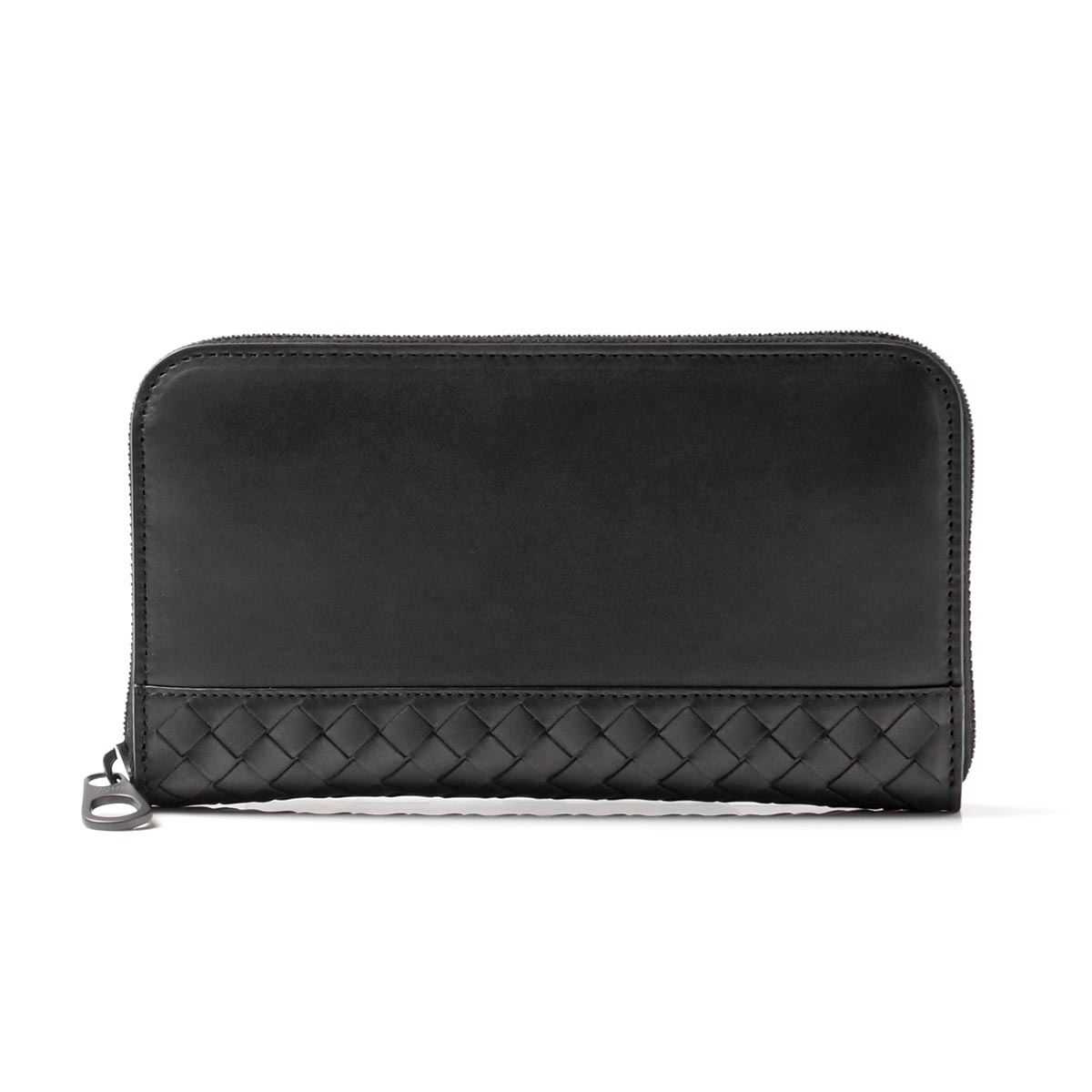 ボッテガヴェネタコピーBOTTEGA VENETA ラウンドファスナー 長財布[小銭入れ付き] MATT NERO ブラック系 344679 vm403 1000 メンズ＆レディース - 商品画像 3