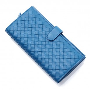 ボッテガヴェネタ/BOTTEGA VENETAスーパーコピー 長財布[小銭入れ付き] NAPPA ピーコック ブルー系 347579 v001n 4321 レディース - 商品画像 2