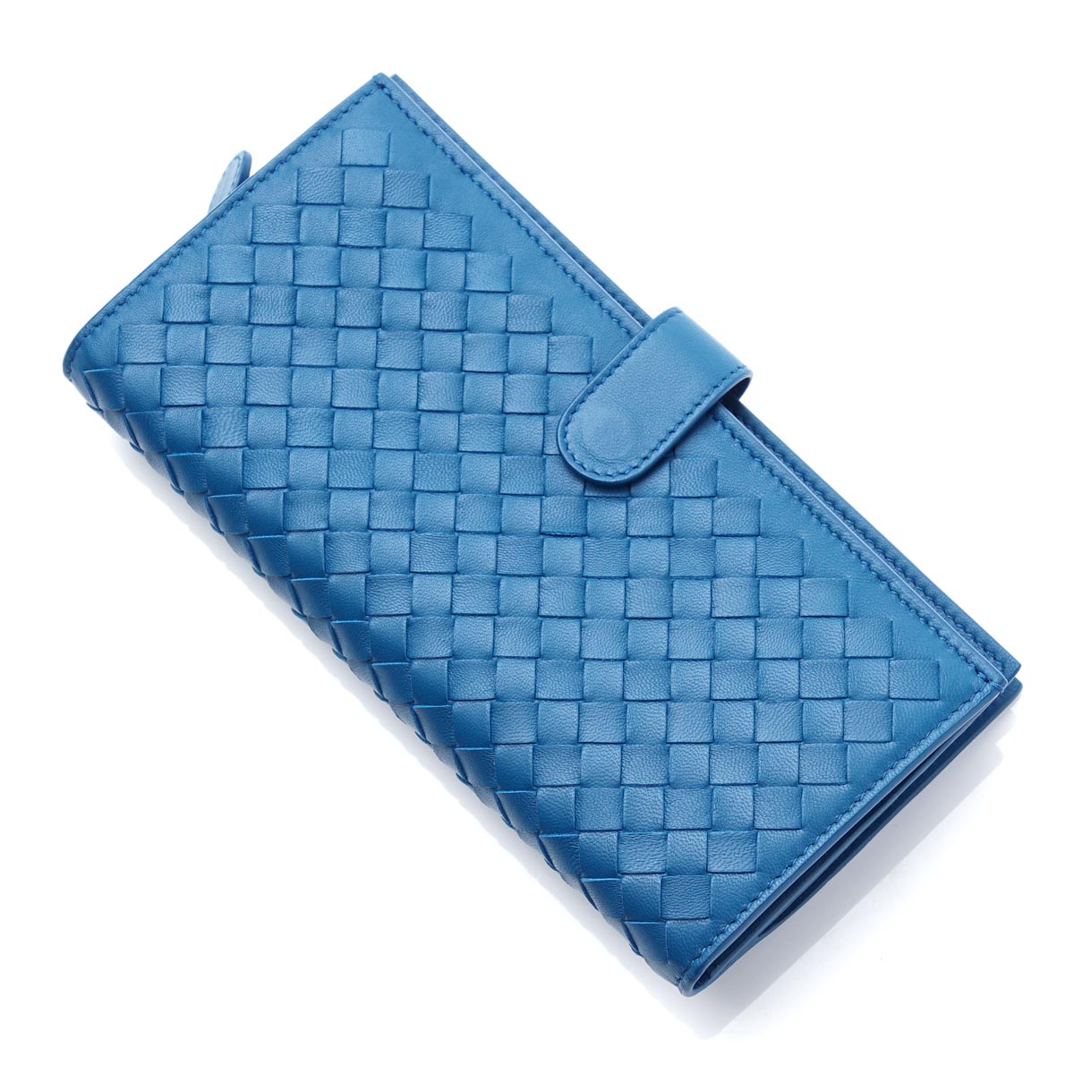ボッテガヴェネタ/BOTTEGA VENETAスーパーコピー 長財布[小銭入れ付き] NAPPA ピーコック ブルー系 347579 v001n 4321 レディース - 商品画像 6
