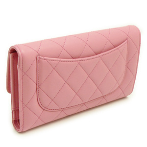シャネルスーパーコピーCHANEL 財布 三つ折り ココマーク キルティングレザー/マトラッセ ピンク A31506 - 商品画像 7