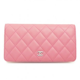 シャネルスーパーコピー CHANEL 財布 二つ折り キルティング マトラッセ レザー ローズピンク A31509 - 商品画像 2