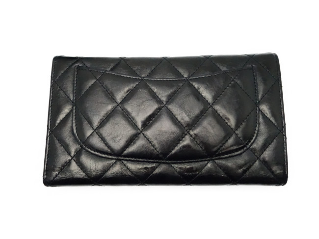 スーパーコピーシャネル CHANEL 財布 3つ折長サイフ マトラッセ 2.55 ヴィンテージカーフ 黒/A35298 - 商品画像 3