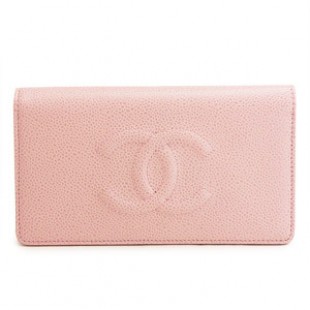 シャネルスーパーコピー財布 二つ折り ココマーク レザー キャビア ライトピンク A48651 CAVIAR LIGHT PINK - 商品画像 2
