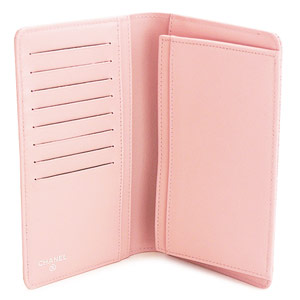 シャネルスーパーコピー財布 二つ折り ココマーク レザー キャビア ライトピンク A48651 CAVIAR LIGHT PINK - 商品画像 4