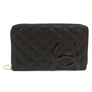 スーパーコピーシャネル CHANEL 長財布 ラウンドファスナー カンボンライン レザー ココマーク入り キルティング A48660 - 商品画像 6