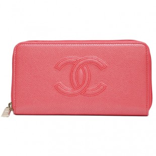 シャネル財布コピー ステッチCCシグネチャー キャビアスキン ジップウォレット ラウンドファスナー財布 A50071 CHANEL - 商品画像 2