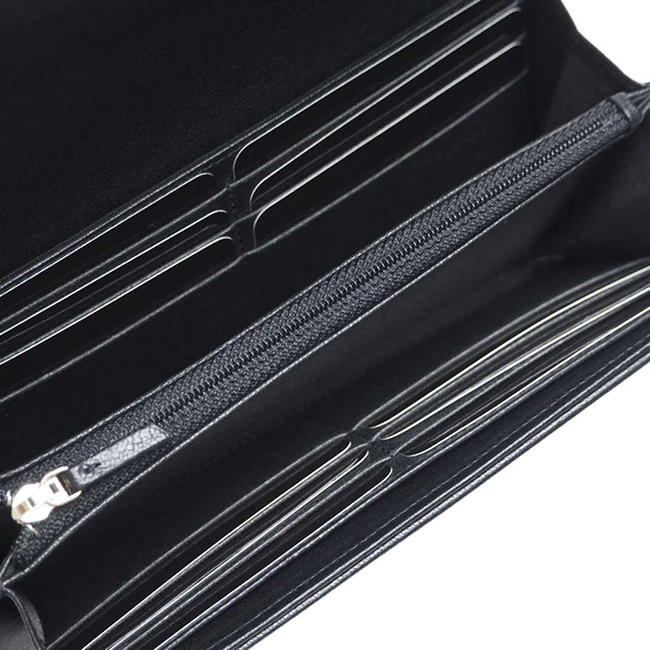 シャネル財布コピー マドモアゼル ヴィンテージ マトラッセ フラップウォレット 黒 A80971 CHANEL - 商品画像 5