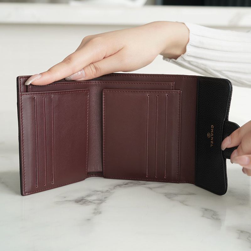 シャネル コピー 三つ折財布 スモール フラップ ウォレット A82288 - 商品画像 7