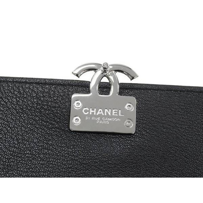 シャネル財布コピー フラップ ウォレット マトラッセ ココマーク ラムスキン A84426 CHANEL 財布 二つ折り財布 - 商品画像 3
