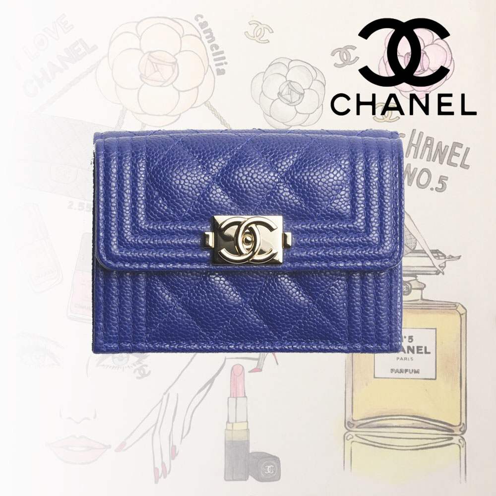 シャネル スーパーコピー BOY CHANEL スモール フラップ ウォレット CCマーク A84432 B06643 NQ337 - 商品画像 7