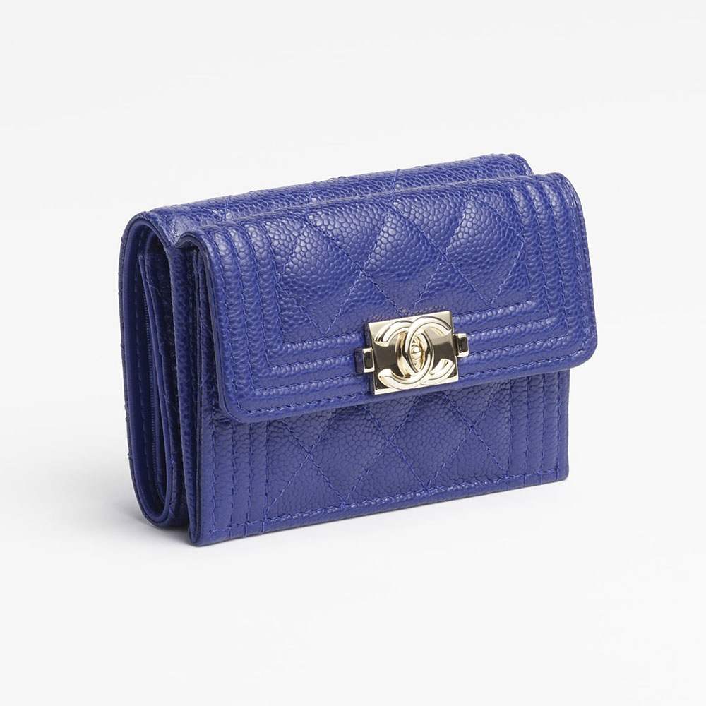 シャネル スーパーコピー BOY CHANEL スモール フラップ ウォレット CCマーク A84432 B06643 NQ337 - 商品画像 4