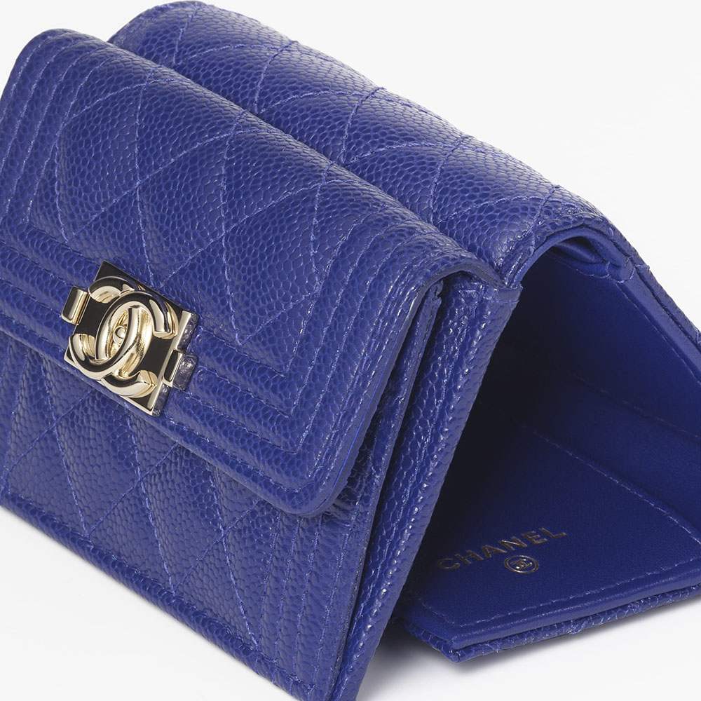 シャネル スーパーコピー BOY CHANEL スモール フラップ ウォレット CCマーク A84432 B06643 NQ337 - 商品画像 5