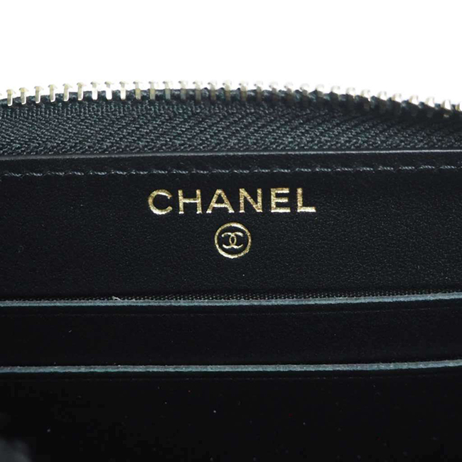 シャネル財布スーパーコピー CCフィリグリー スモール ジップウォレット ベージュ×黒/GO A84446 CHANEL - 商品画像 5