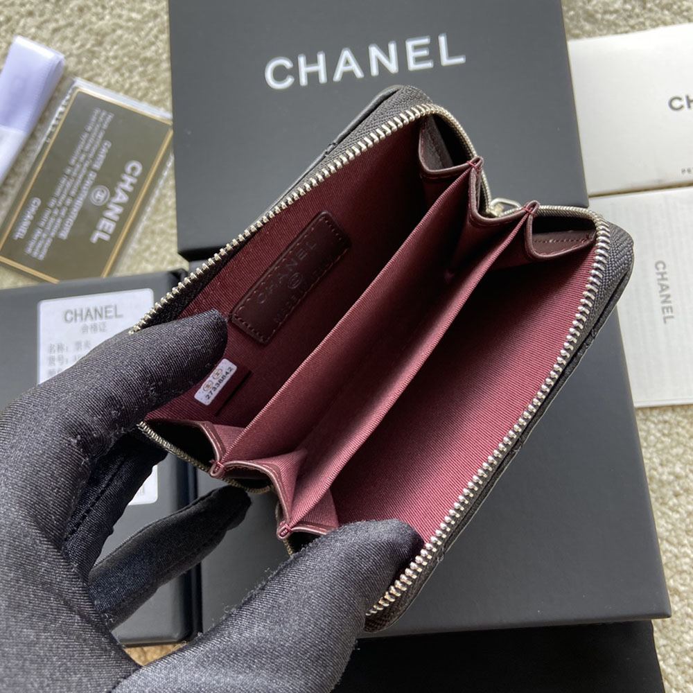 シャネル ミニ財布 スーパーコピー クラシック ジップ コインパース AP0216 - 商品画像 6