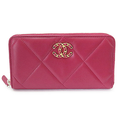 シャネル長財布コピー レディース CHANEL AP0946 ロング ジップ ウォレット CCマーク ゴートスキン レザー キルティング - 商品画像 6