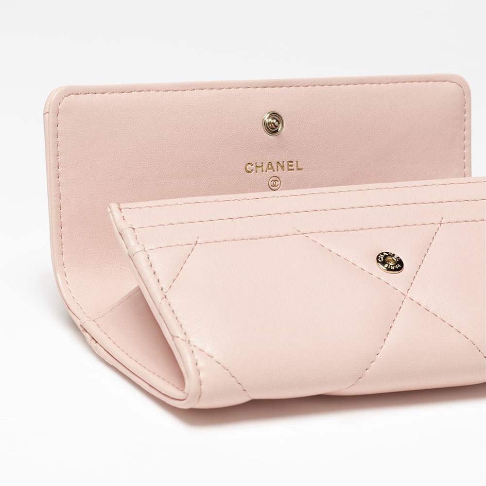 シャネル スーパーコピー CHANEL 19フラップウォレット ライトピンク 長財布 AP0953 B04852 NR644 - 商品画像 5