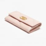 シャネル スーパーコピー CHANEL 19フラップウォレット ライトピンク 長財布 AP0953 B04852 NR644 - 商品画像 1