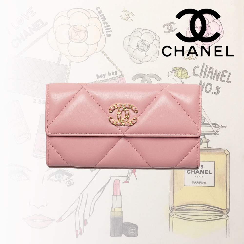 シャネル スーパーコピー CHANEL 19 ロング フラップ ウォレット AP0955 B04852 NR646 - 商品画像 8