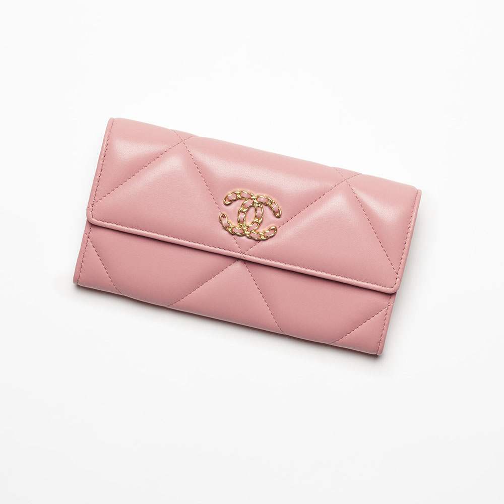 シャネル スーパーコピー CHANEL 19 ロング フラップ ウォレット AP0955 B04852 NR646 - 商品画像 4
