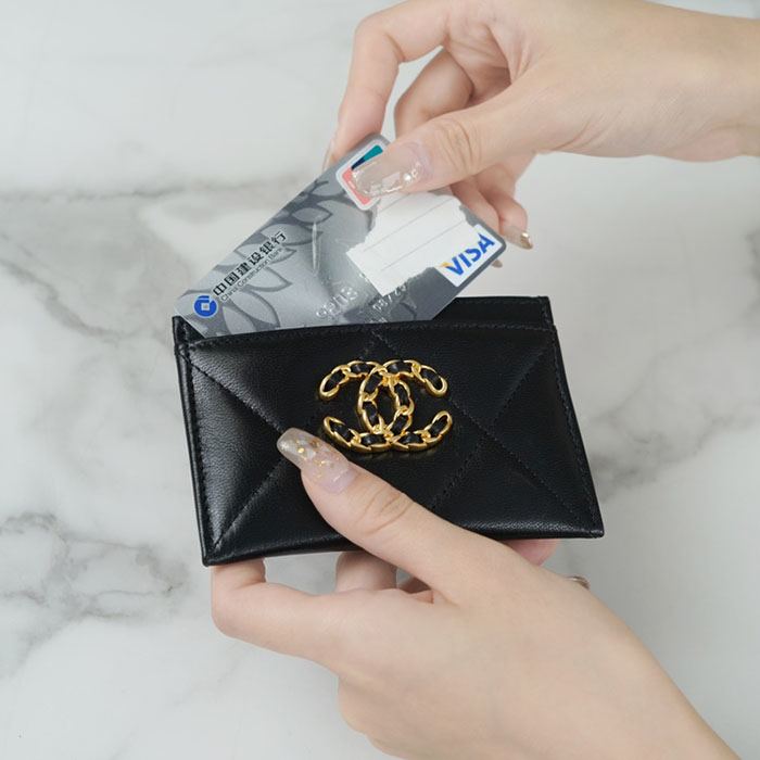 シャネルコピー CHANEL 19 カードケース 名刺入れ AP1167 - 商品画像 3