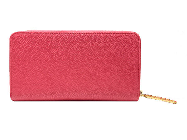 CHANELスーパーコピー コレクション パリジャンジャーニー ジップ ラウンドファスナー 長財布 AP1425B02849 N6511 CCマーク ローズピンク キャビアスキン ファスナー引き手 ゴールド金具 カメリア ラッピング - 商品画像 5