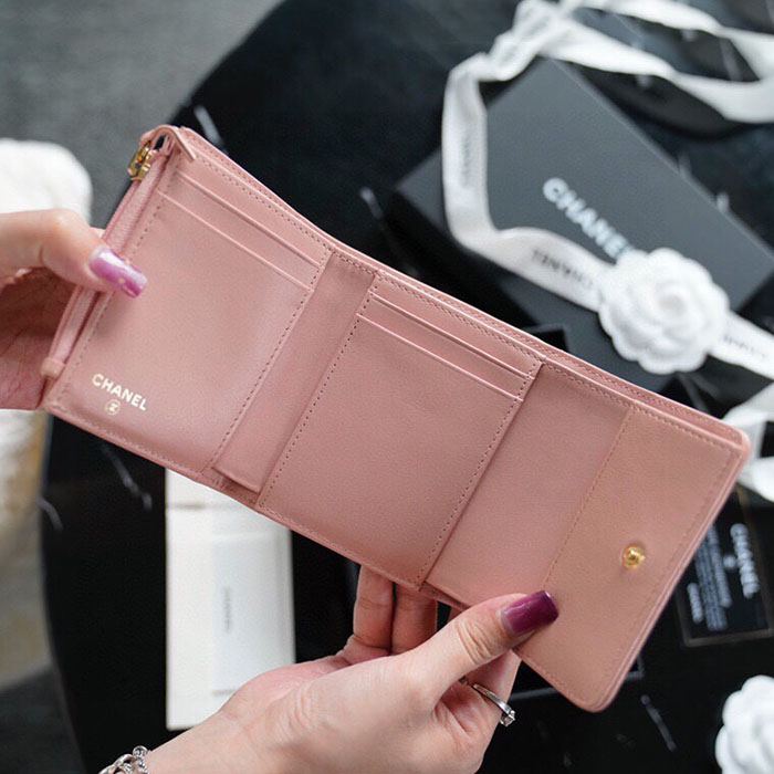 シャネル19 ミニ財布 三つ折り スーパーコピー フラップウォレット AP1789 - 商品画像 1
