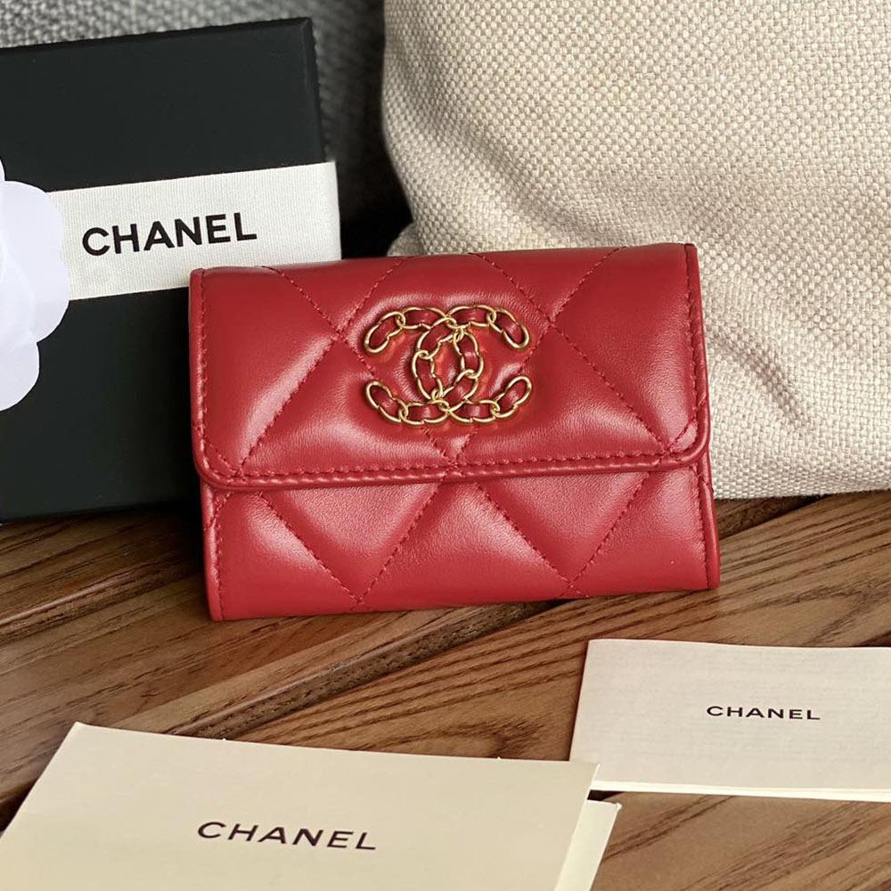 CHANEL 19 スーパーコピー カードケース ラムスキン AP1790 - 商品画像 4