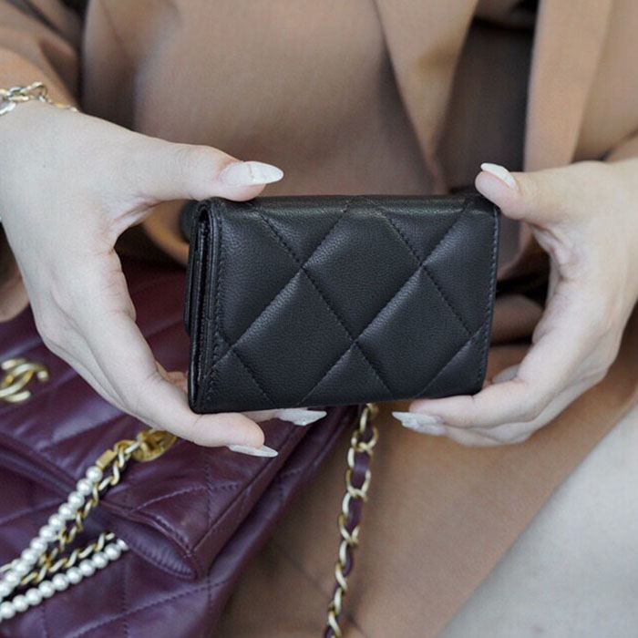 シャネルコピー CHANEL 19 フラップ カードケース ミニ財布 AP1790 - 商品画像 3