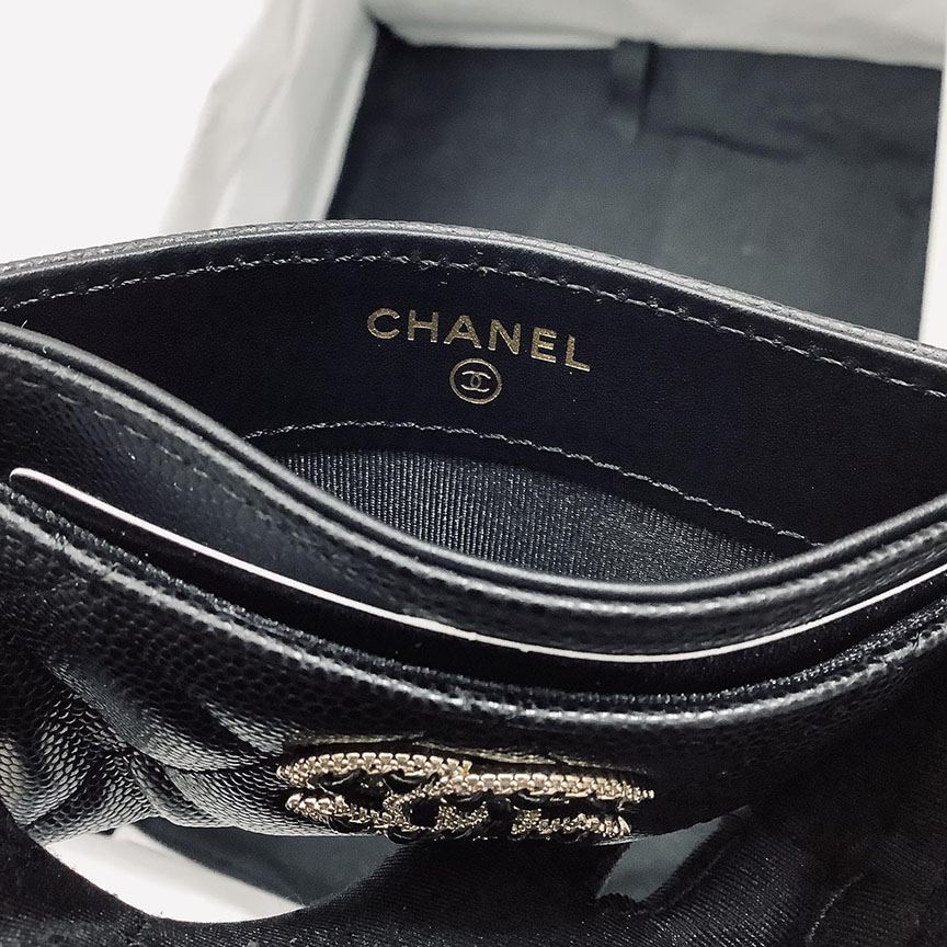 シャネルスーパーコピー カードケース AP2737 キャビアスキン ココマーク - 商品画像 5