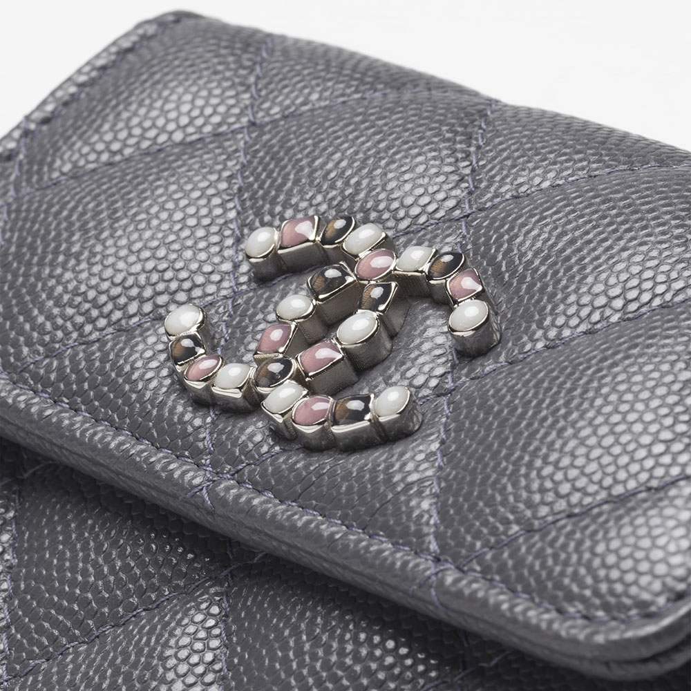 シャネル スーパーコピー スモール フラップ ウォレット 三つ折り財布 AP3604 B14342 NR652 - 商品画像 5