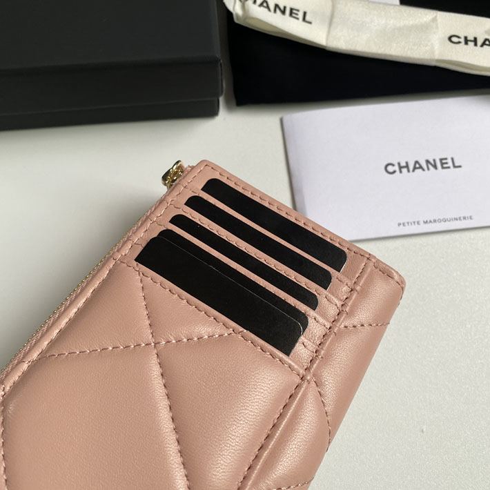シャネル コピー CHANEL 19 ジップ コインパース ピンク AP3665_1 - 商品画像 6