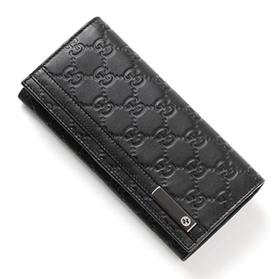 グッチコピー 長財布[小銭入れ付き] GUCCISSIMA ブラック ブラック系 233112 aa61r 1000 メンズ - 商品画像 6