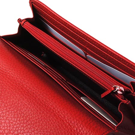スーパーコピーブランドグッチ/GUCCI 長財布[小銭入れ付き]/SOHO COLLECTION /レッド 282414 a7m0g 6523 - 商品画像 4