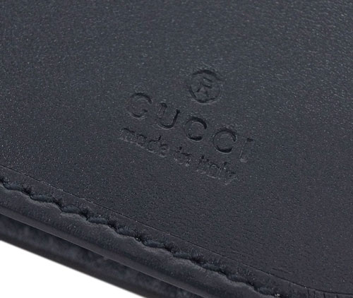 グッチ財布スーパーコピー 307774-4009 GUCCI メンズ 長財布 札入れ マチ付き 小銭入れなし グッチッシマ ネイビー アウトレット - 商品画像 3