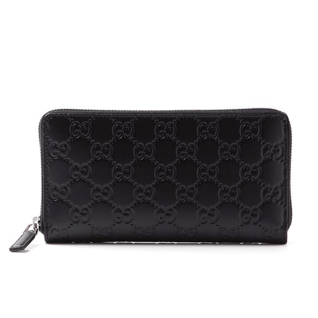 グッチ/GUCCIスーパーコピー ラウンドファスナー 長財布[小銭入れ付き] AVEL/アヴェル GUCCISSIMA ブラック ブラック系 307987 cwc1r 1000 メンズ - 商品画像 3