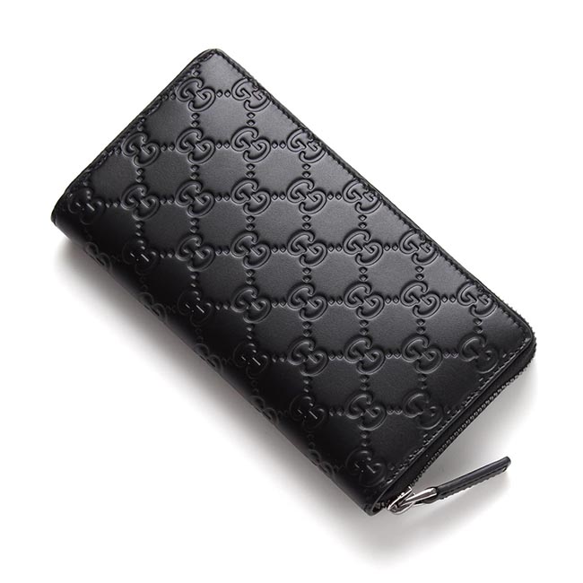 グッチ/GUCCIスーパーコピー ラウンドファスナー 長財布[小銭入れ付き] AVEL/アヴェル GUCCISSIMA ブラック ブラック系 307987 cwc1r 1000 メンズ - 商品画像 6