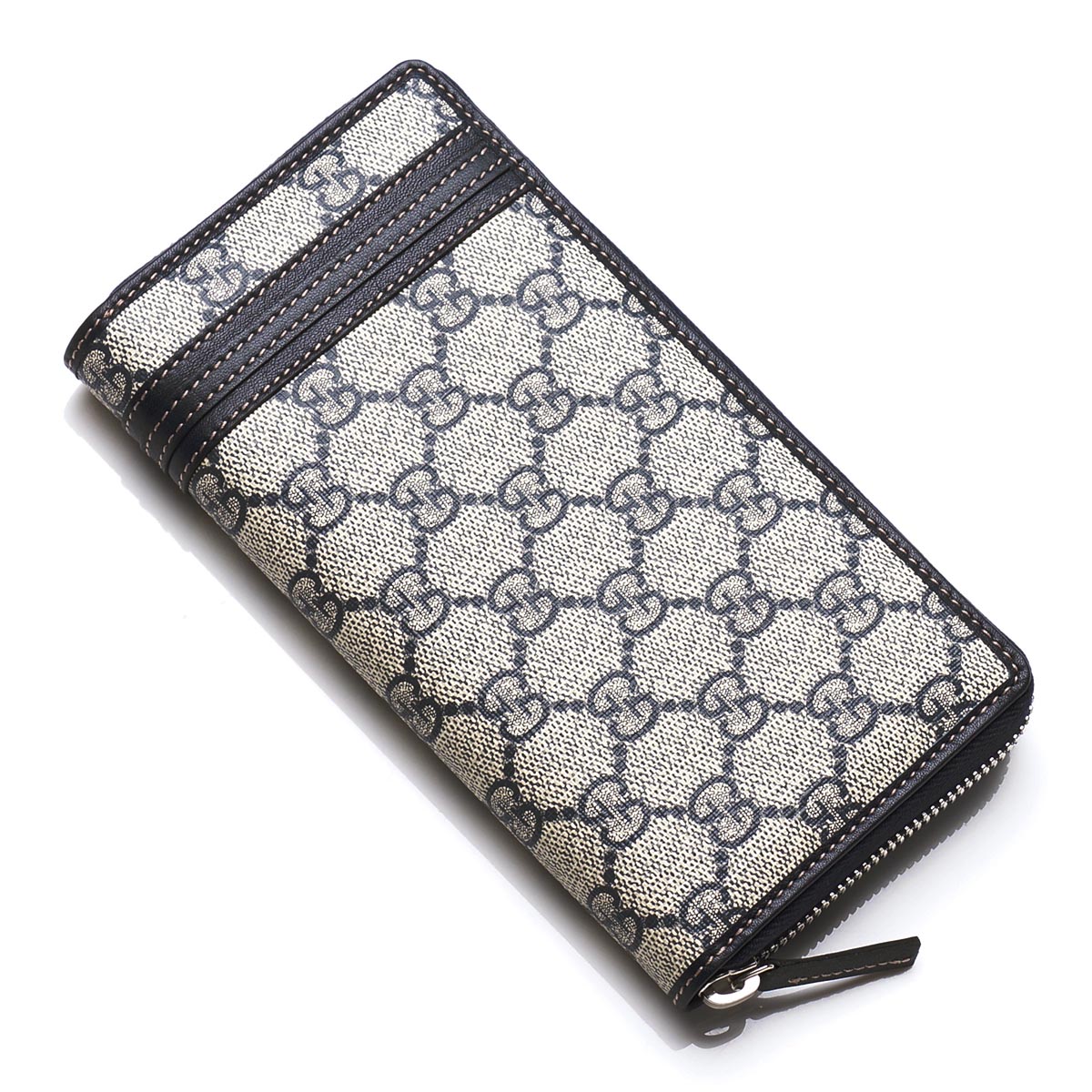 グッチコピー/GUCCI ラウンドファスナー 長財布[小銭入れ付き] GG SUPREME CANVAS 308009kgd6n4075 - 商品画像 4