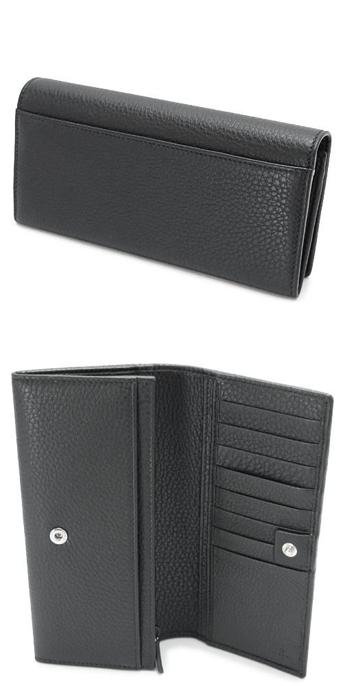 グッチコピー 長財布 グッチスーパーコピー GUCCI 財布 二つ折り『2015年春夏新作』MEN'S SOHO/メンズソーホー レザー ブラック 322121 A7M0N 1000 - 商品画像 2