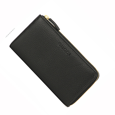 グッチコピー アウトレット 長財布 GUCCI OUTLET 332747 A7M0G 1000 財布 ユニセックス BLACK ブラック 黒 型押し ロゴ エンボス 上品 シンプル - 商品画像 6